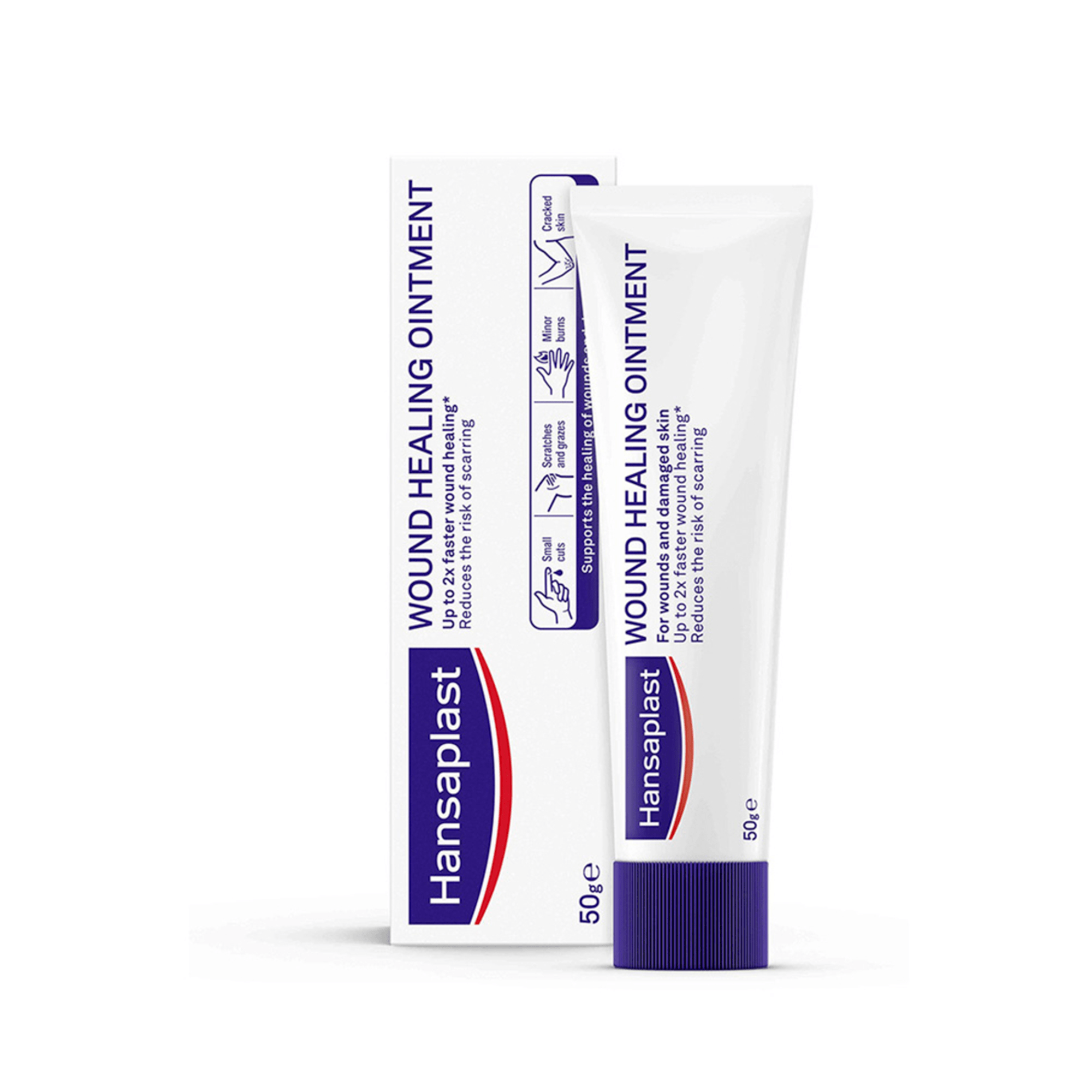 Pomada Cicatrizante 50g para Feridas Abertas | Hansaplast
